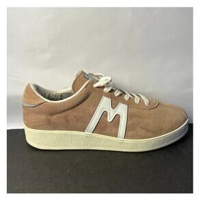 Mens Karhu Trampas Seashell White Suede Sneakers  Size 8